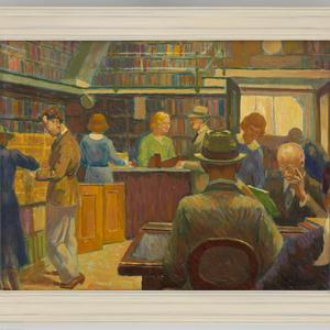 In the Reading Room, [ca. 1931-1942] / Roland Shakespea...