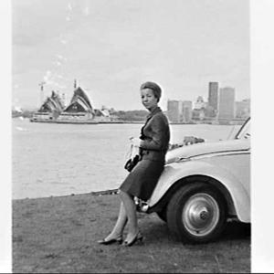 Miss Green of BOAC in Sydney
