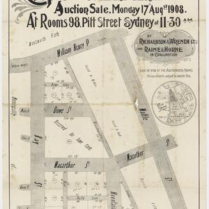 [City of Sydney subdivision plans] [cartographic material] : [Ultimo, Parish of St Andrew, County of Cumberland]