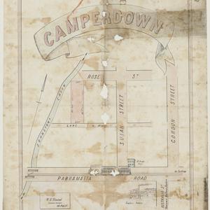 [Camperdown subdivision plans] [cartographic material]