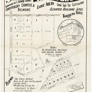 [Kingsgrove subdivision plans] [cartographic material]