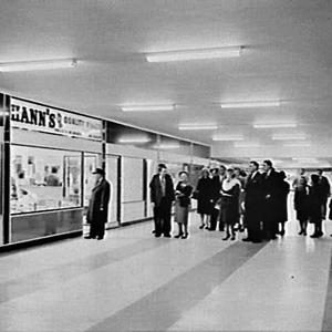 Hann's butchershop, new Wynyard Station arcade