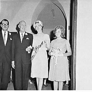 Wedding of Mr. Drew and Miss M. Keating, St. Joseph's C...