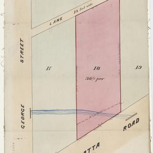 [Leichhardt subdivision plans] [cartographic material]
