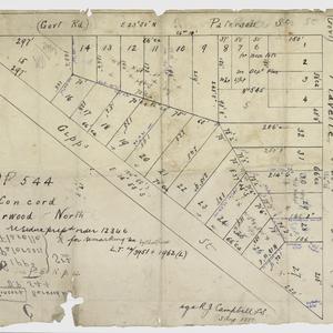 [Mortlake, Cabarita, Concord and North Strathfield subdivision plans] [cartographic material]