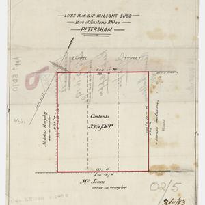 [Orange Grove subdivision plans] [cartographic material]