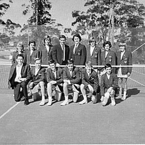 New South Wales Public Schools Amateur Athletic Association (N.S.W.P.S.A.A.A.) tennis team 1964, Chatswood