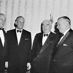 Prime Minister Menzies and Lord Mayor of Sydney Alderma...