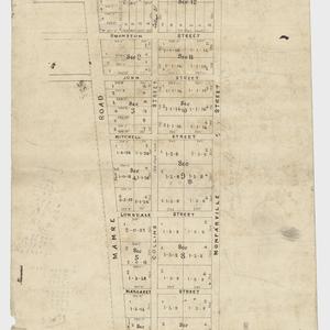 [St Marys subdivision plans] [cartographic material]