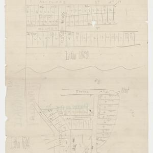 [Turrella subdivision plans] [cartographic material]