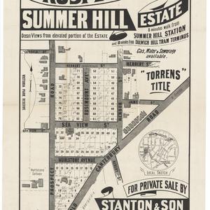 [Summer Hill subdivision plans] [cartographic material]