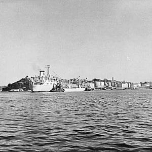Arrival of the oil tanker Oscar Gorthon with the first ...