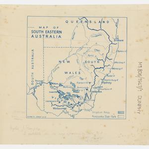 Map of South Eastern Australia [cartographic material] ...