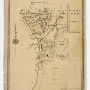 Waterloo. Parish of Alexandria [cartographic material] / lithographed & published by Higinbotham and Robinson.