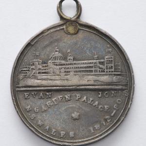 Medal issued for the Sydney International Exhibition, 1...