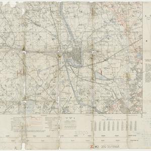 [Belgium, Ypres battle map] [cartographic material] / [...