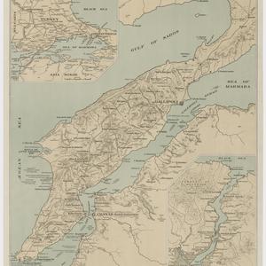 Dardanelles, Sea of Marmara, Bosporus [cartographic mat...