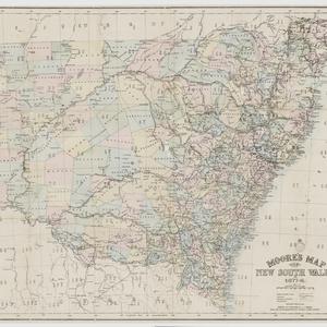 Moore's map of New South Wales for 1877-8 [cartographic...