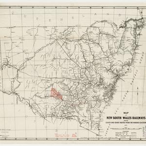 Map of New South Wales railways [cartographic material]...