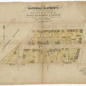 Chippendale allotments [cartographic material] : part o...