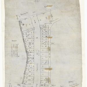 Plan of part of the West Kensington estate in the munic...