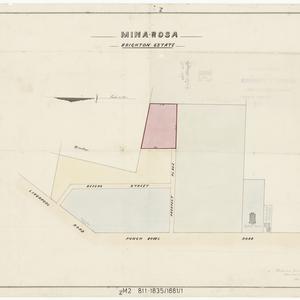 Mina-Rosa, Brighton Estate [cartographic material] / Reuss and Halloran, Architects and Surveyors, 100 Pitt St [Sydney]