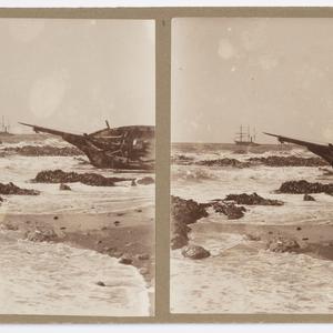 Item 0722: The wrecked 'Clyde'. Macquarie Island / Fran...