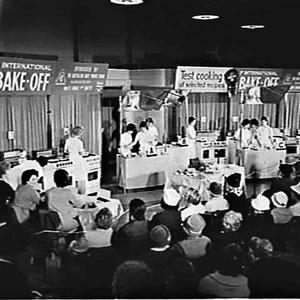 Bob and Dolly Dyer host the 1st International Bake-off,...