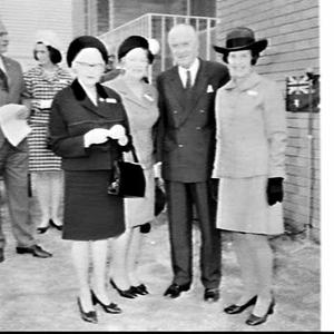 Premier Askin opens the War Widows' Guild home units Wh...