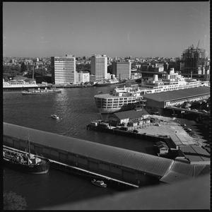File 16: Oriana and Unilever etc, from Bridge walk, January 1960 / photographed by Max Dupain