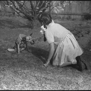 "Snider" 21 yrs old Dog / photographed by B. Rice