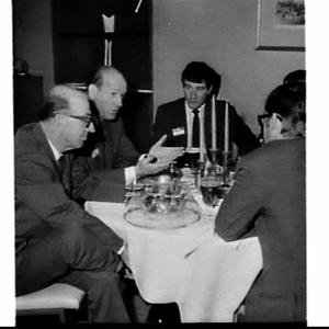 Mr. Ketelson and Mr. Reid at a J.I. Case Ltd. press con...