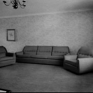 Travic lounge suite (in a new house ?), Belrose