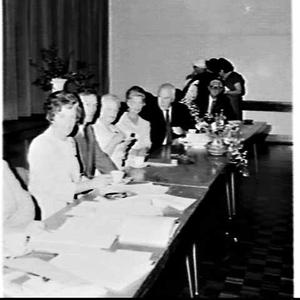 War Widows Guild meeting, Lane Cove Town Hall