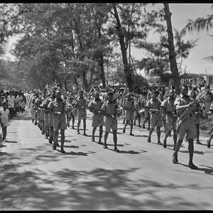 Anzac Day Port Moresby / photographed by Lynch