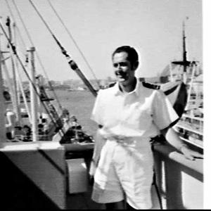 Portraits of Captain Mackie of the P. & O. ship Arabina...
