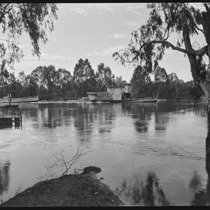 Locks and weirs. River Murray / photographed by B. Rice