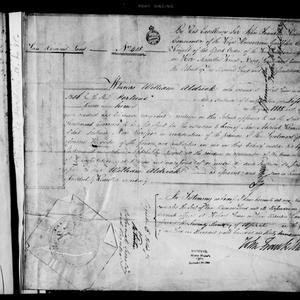 Absolute pardons for convicts, A-W, New South Wales and...