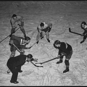 Ice hockey series / photographed by Ray Olson