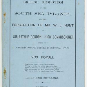 British despotism in the South Sea Islands and the pers...