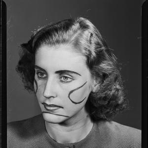 Face makeup series, July 1946 / photographed by N. Herfort