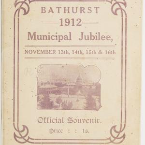 Bathurst Municipal Jubilee, November 1912.