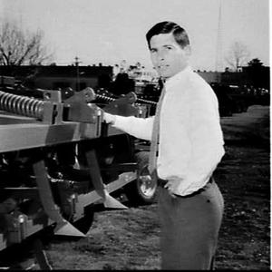 Photographs of men with Massey-Ferguson farm machinery ...
