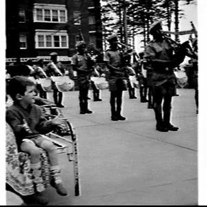 Papua New Guinea Army Pipe Band travels by hydrofoil to...