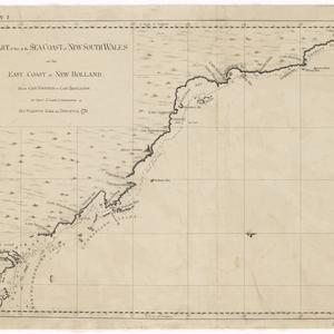 A chart of part of the sea coast of New South Wales on ...