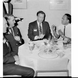 Mr. Ketelson and Mr. Reid at a J.I. Case Ltd. press con...