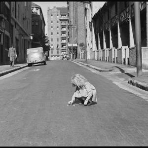 Road safety series in Sydney streets, 25 October 1938 / photographed by Ray Olson