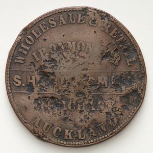 Item 5390: S. Hague Smith penny token