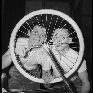 Cyclists at Tivoli, 27 July 1938 / photographed by R. W...