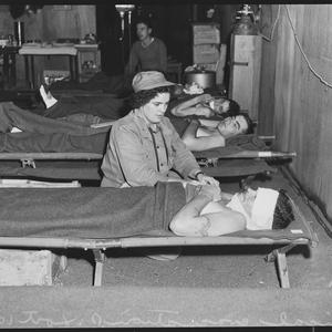 Medical evacuation, Korea, October 1952